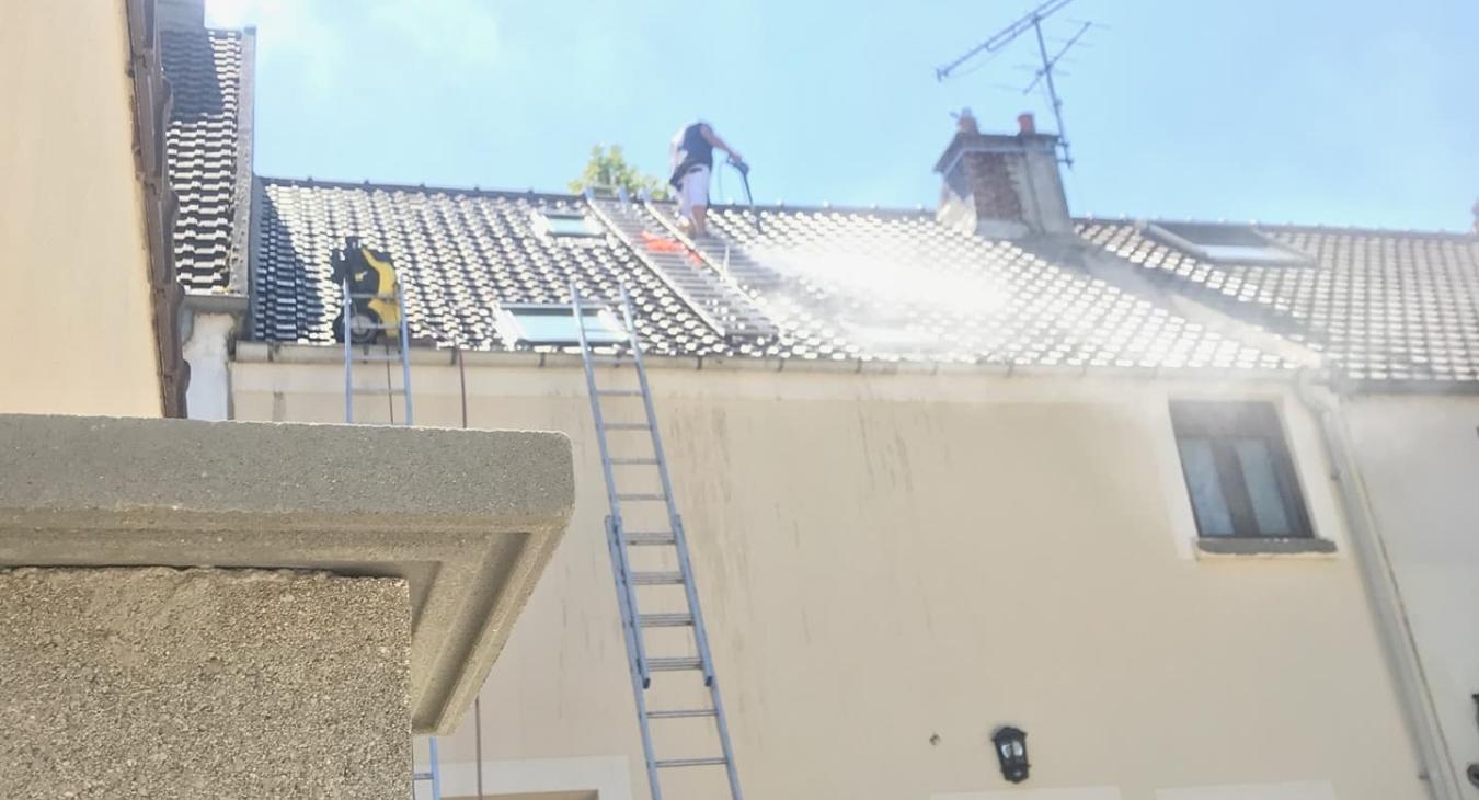 Nettoyage de toiture