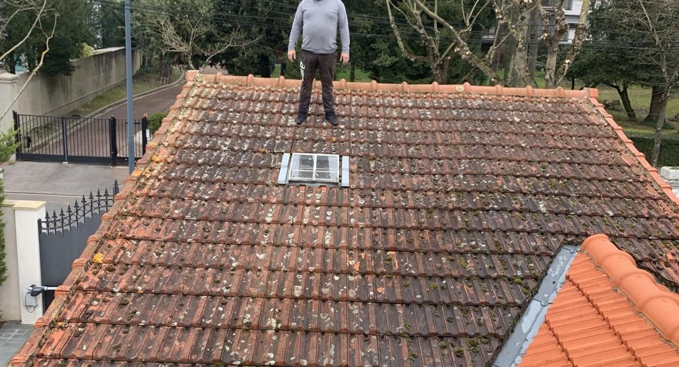 Nettoyage de toiture