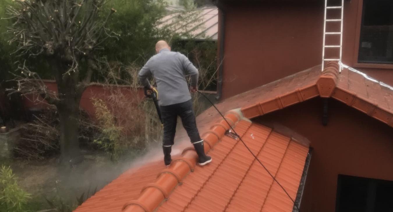 Nettoyage de toiture