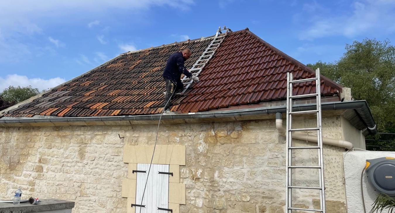 Peinture & Traitement hydrofuge de toiture