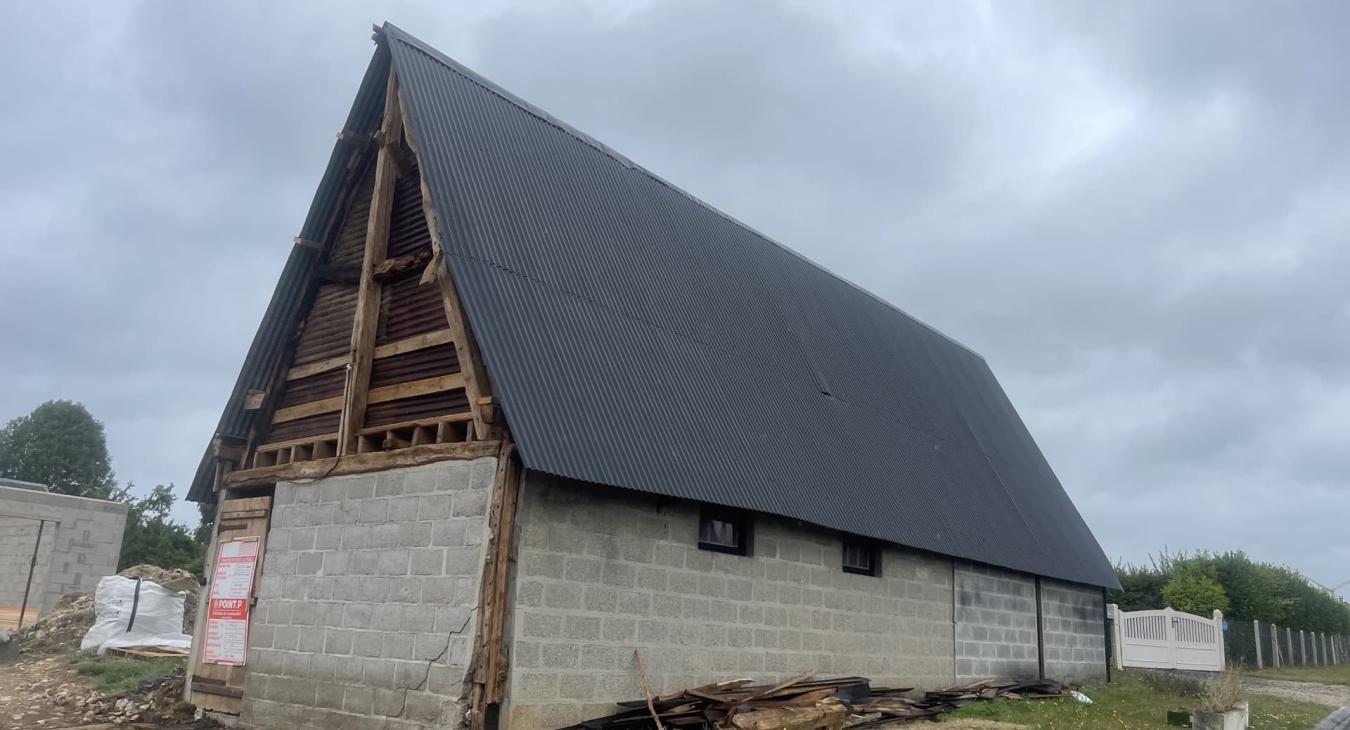 Remplacement de toiture Campigny